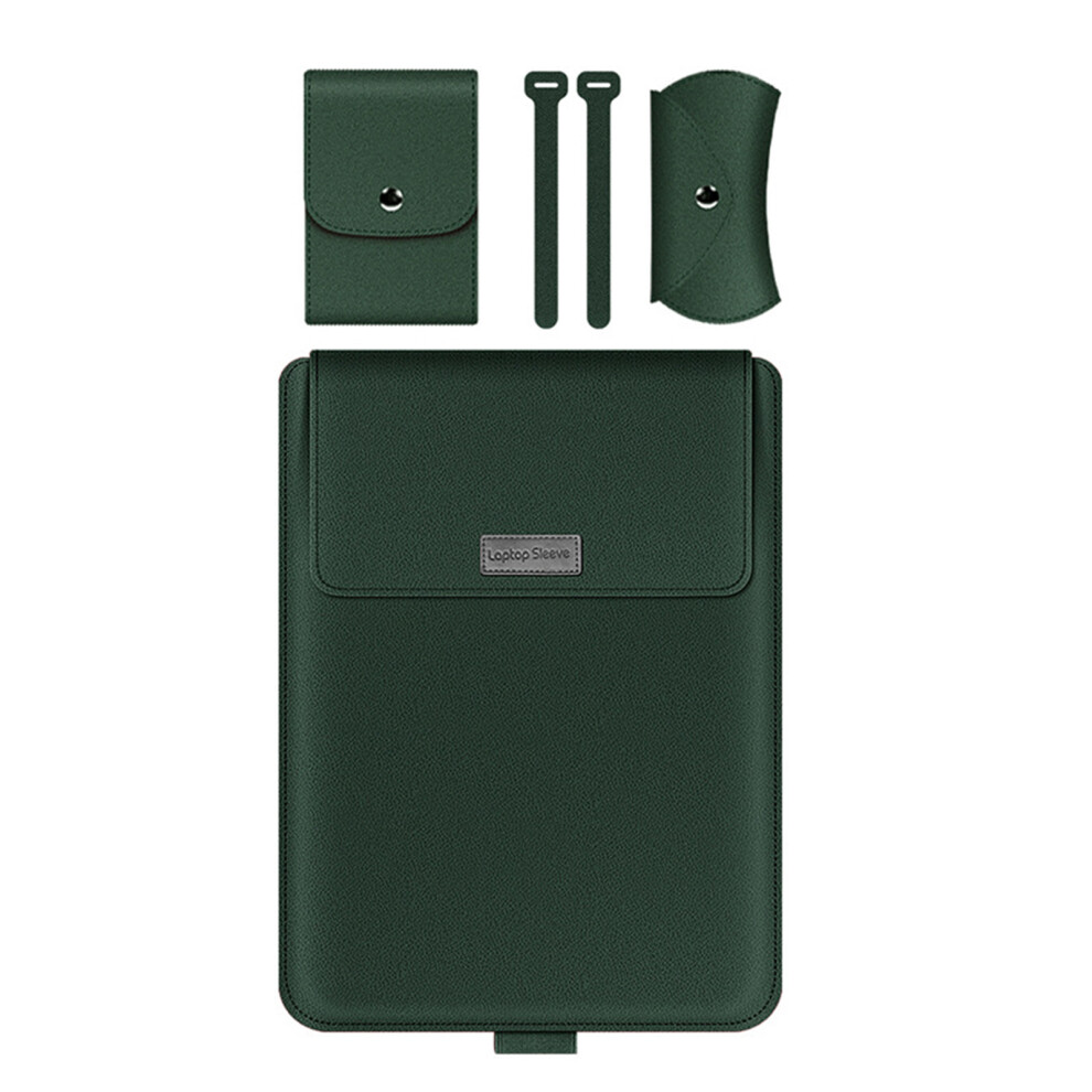 13 14 15 16Inch Multifunctional Laptop Case Featuring Stand 15 To 16 Inches Green 7695001224000