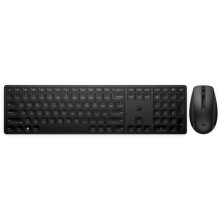 HP 650 Programmable Wireless Keyboard & Mouse Set | 20+ customisable keys and mouse sensitivity | 20+ months battery | Multi-surface use | 60% recycl