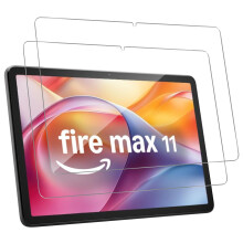 GOZOPO Screen Protector for Max - 11 inch Tablet, Tempered Glass Film HD Scratch-Resistant, 2 Pack