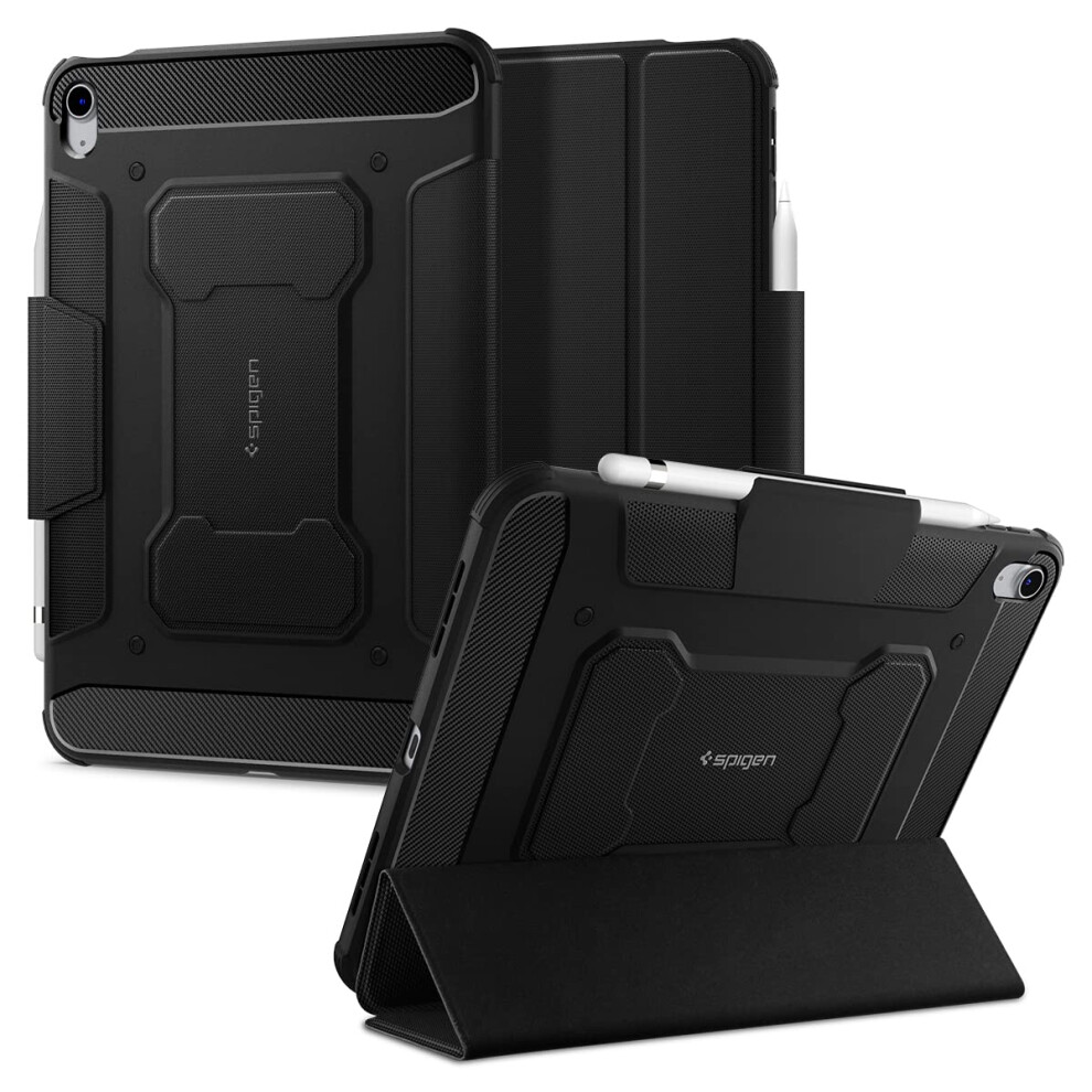Spigen Rugged Armor Pro Case Compatible With Ipad 11 Inch 11Th Generation (2025), Ipad 10.9 Inch 10Th Generation (2022) - Black