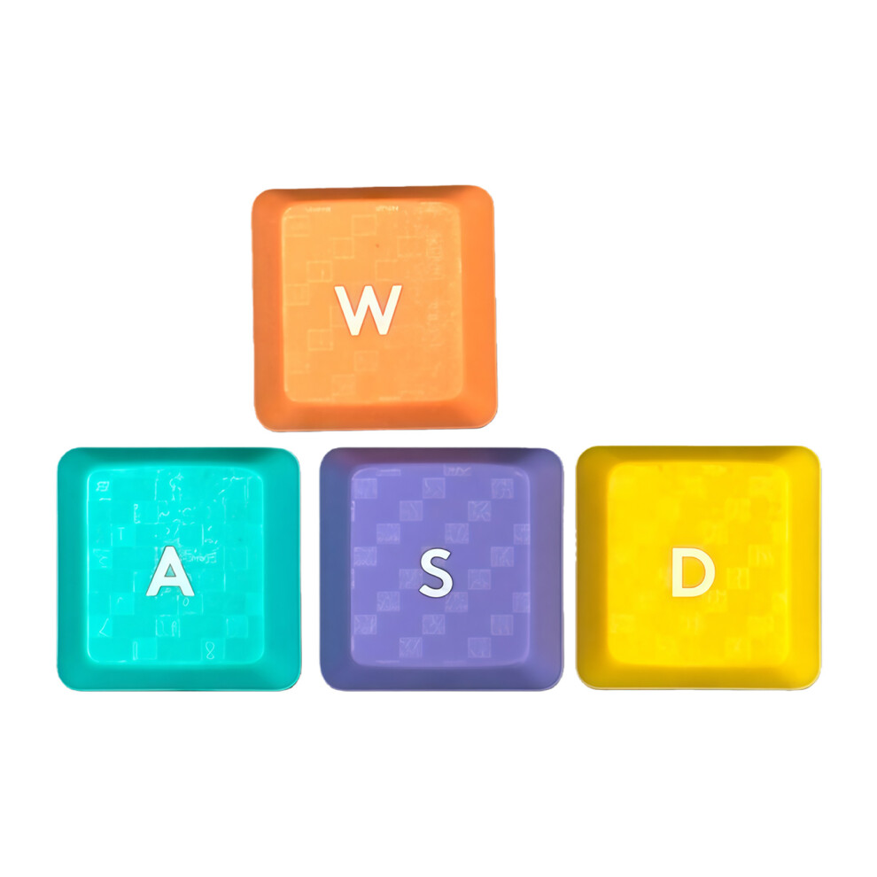4Pcs Wasd Arrows Backlit Keycap Texture Nonslip Cover For G813 G913 G913tkl Wasd B 7695001167420