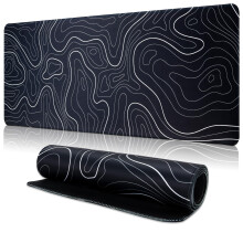 TOPWAYS Mouse Mat Mouse Pad, Large Desk Mat Gaming Mouse Pad Keyboard Mat Desk Pad Mousemat Extend Long Mouse Mat for Keyboard and Mouse 800 x 300 x