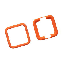 Speaker End Cap Silicone Guard Set Bumper Protector for Turtlebox Speaker Ora nge