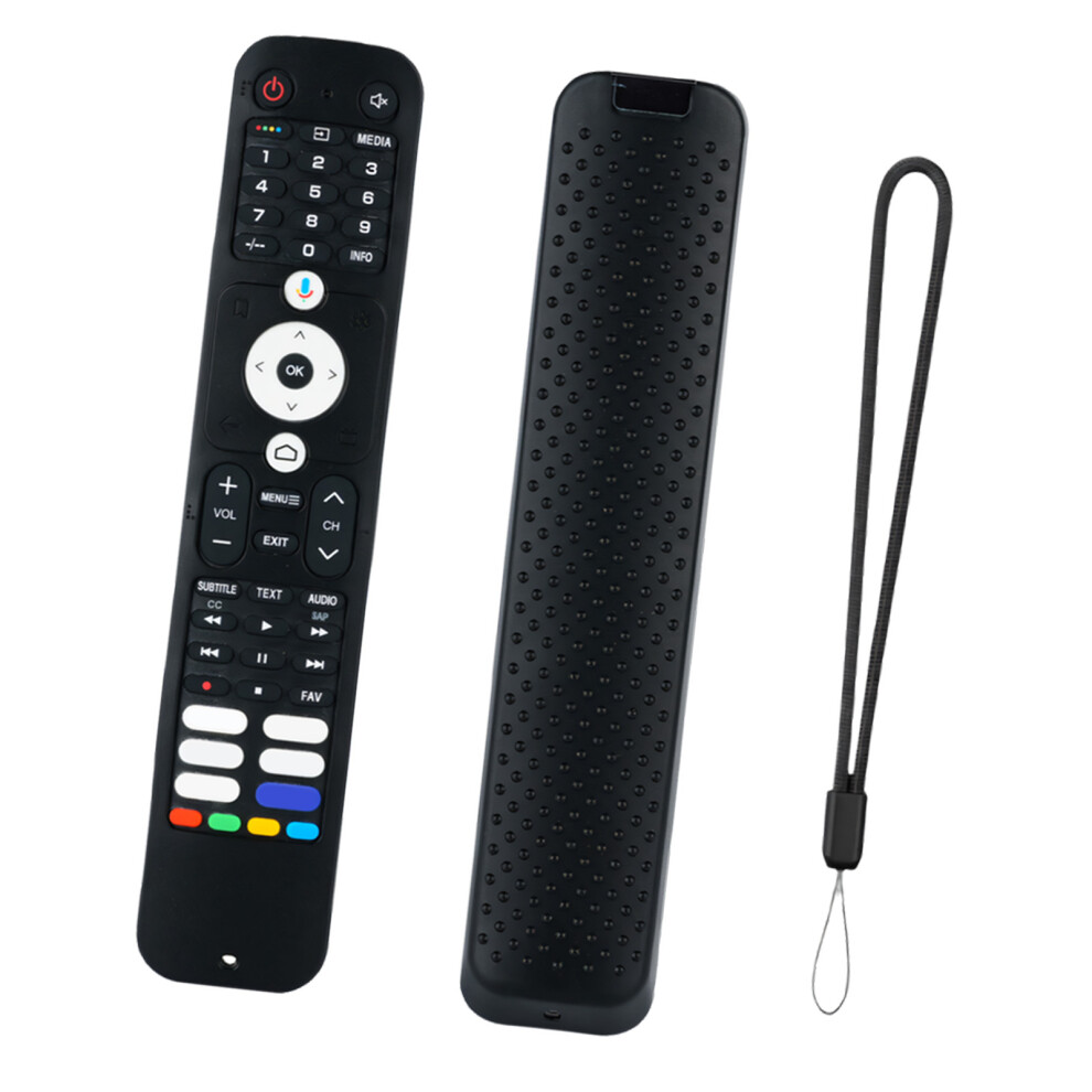Replacement Case For Htr-U32g Hdtv Remote Control Lanyard Replacement Part Black 7695001159104