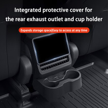 Magnetic Clip Silicone Drink Holder Organizers for Vehicle Back Seat Vent Shield