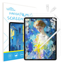 3 Pack Paper Screen Protector for iPad A16 11th/10th (2025 11inch/2022 10.9inch) + 2 Pencil Tip | Matte PET Paper Screen Protector, Anti Glare Crafte