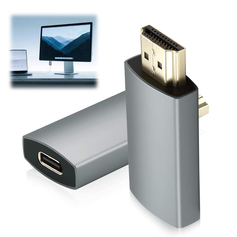 Photos - Other for Computer 3.1USB C to HDMI Female to Male Adapter 4K@60Hz HDR USB Type C Female to HDMI Male Converter Sink Hdtv Thunderbolt 3/4 Suppo
