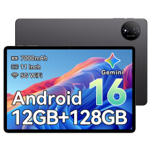 TECLAST P50T Tablet 11 Inch Android 16 Gemini AI, 90Hz IPS Display, 12GB RAM 128GB ROM(TF 1TB) T7200 Octa-core Student Tablets, Widevine L1 for Netfl