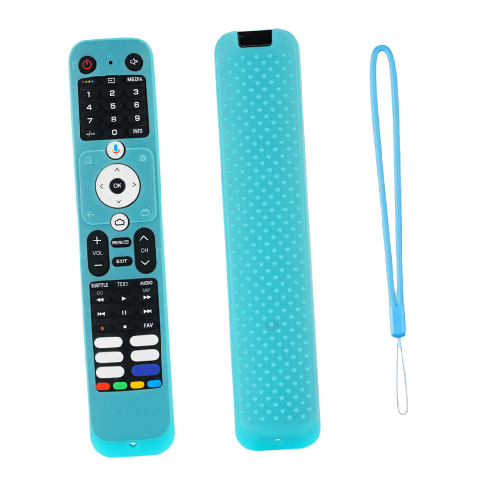 Silicone Cover For Htr-U32g Hdtv Remote Control With Lanyard Accessories Npine 7695001159067
