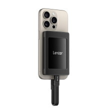 Lexar SL500M 4TB External SSD with Magnetic Set, USB3.2 Gen2x2 Portable SSD, up to 2000MB/s Read, Compact External Solid State Drive Ultra Slim Compa