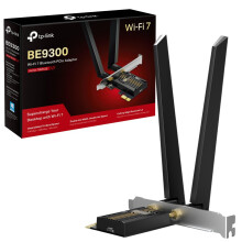 TP-Link Archer TBE552E WiFi 7 Card BE9300 Mbps Wireless Bluetooth 5.4 PCIe Network Card, Wider Signal Coverage, 6GHz, 5GHz, 2.4GHz PCI Express Blueto