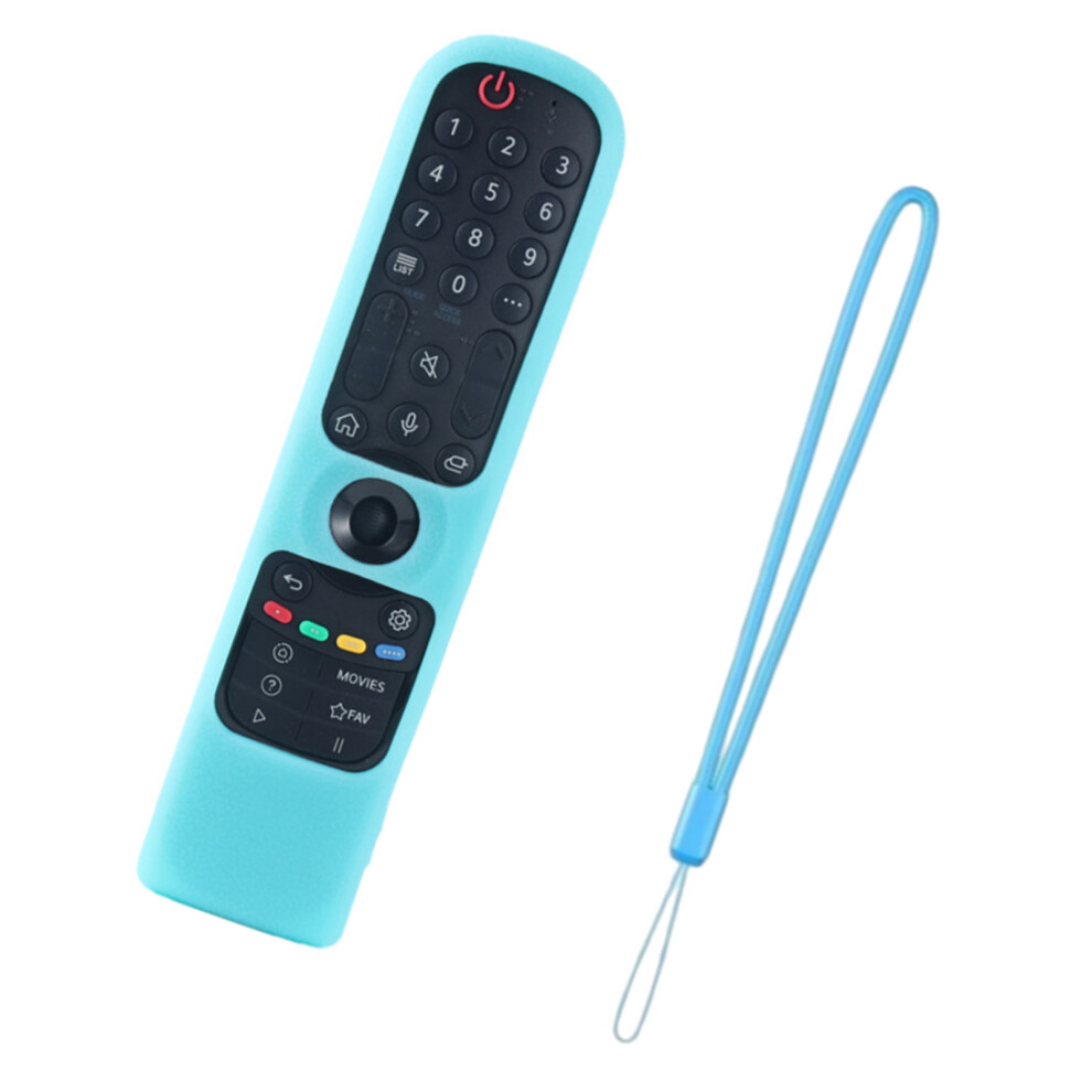 Soft Feel Silicone Protectors For Anmr21 Mr22 23G Remote Controls Offering L Blue 7695001235501