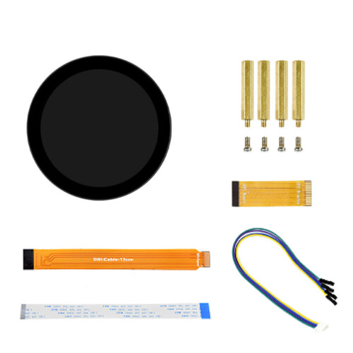 4inch Round Capacitive Touchable Display 720x720/800x800 IPS Display Panel 4 inches