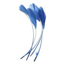 Caprilite 5 x Long Fascinators Feathers Stripped Coque Millinery Hats