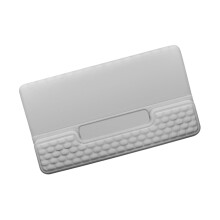 Memory Foam Keyboard Wrist Rest Tray With 3D Massage Texture For Office Gaming Gray