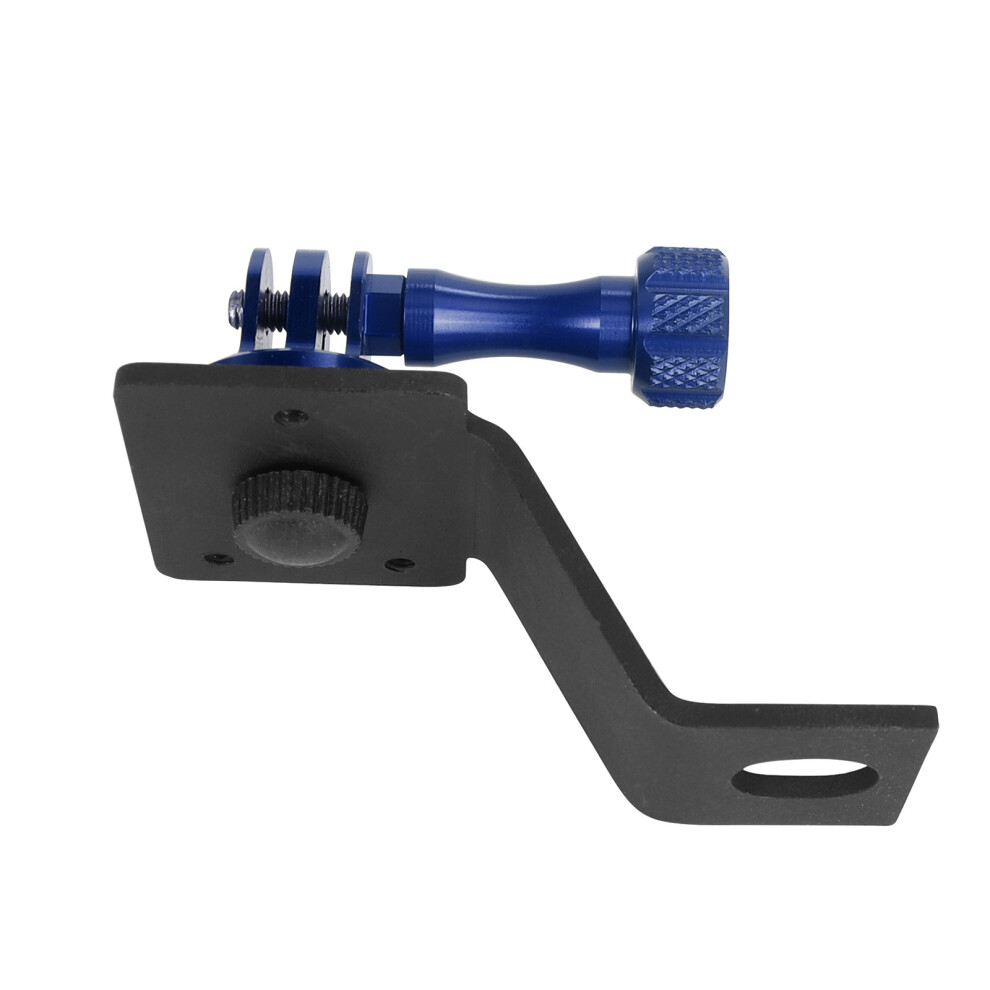 Motorcycle Camera Bracket Aluminum Alloy Body With Rusts Proof Electroplated Color Blue 7695001166393