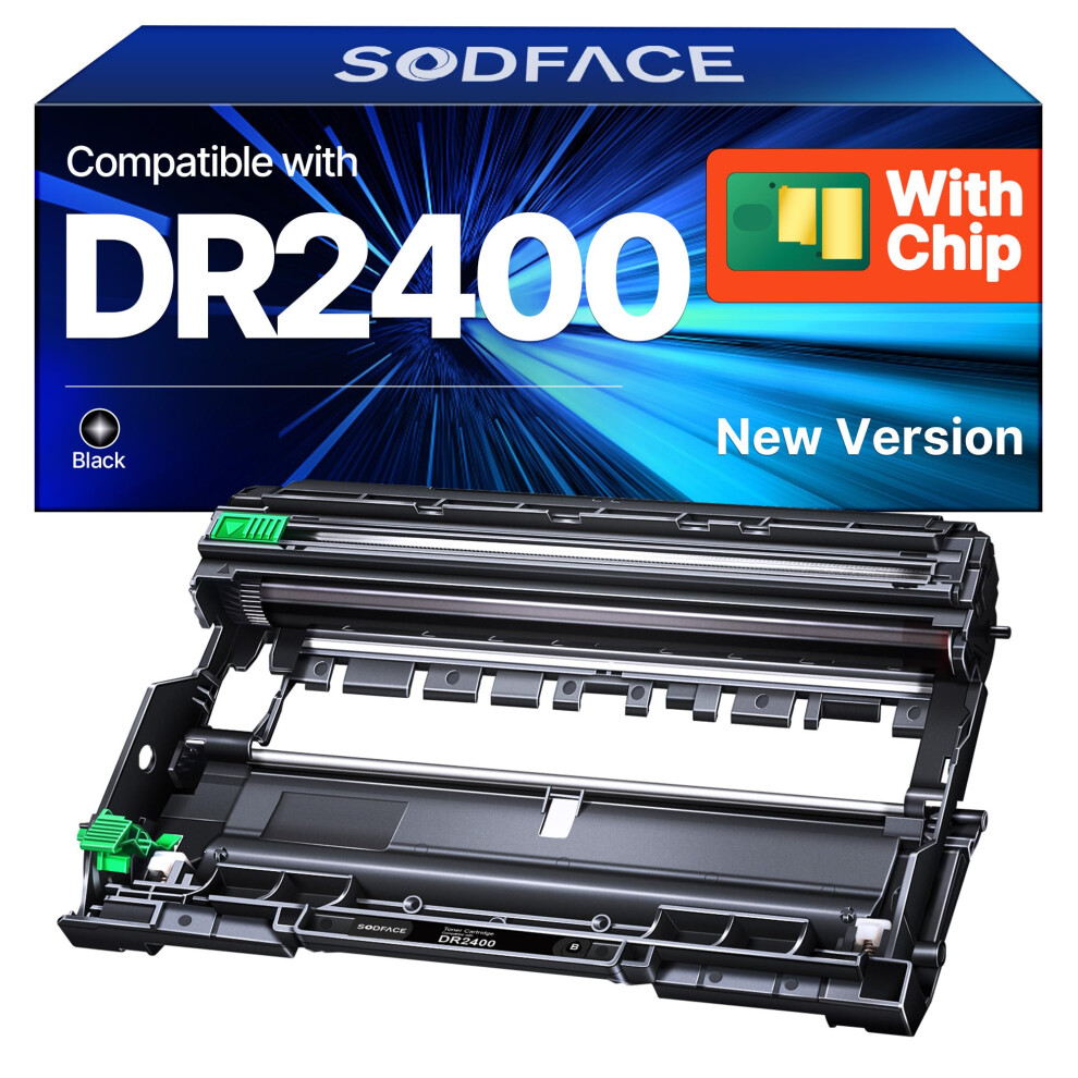Sodface Dr2400 Dr-2400 Drum Unit Compatible For Brother Dr 2400 For Brother Mfc-L2710dw Hl-L2350dw Hl-L2310d Hl-L2370dn Hl-L2375dw Dcp-L2510d Dcp-L25 5003147058199