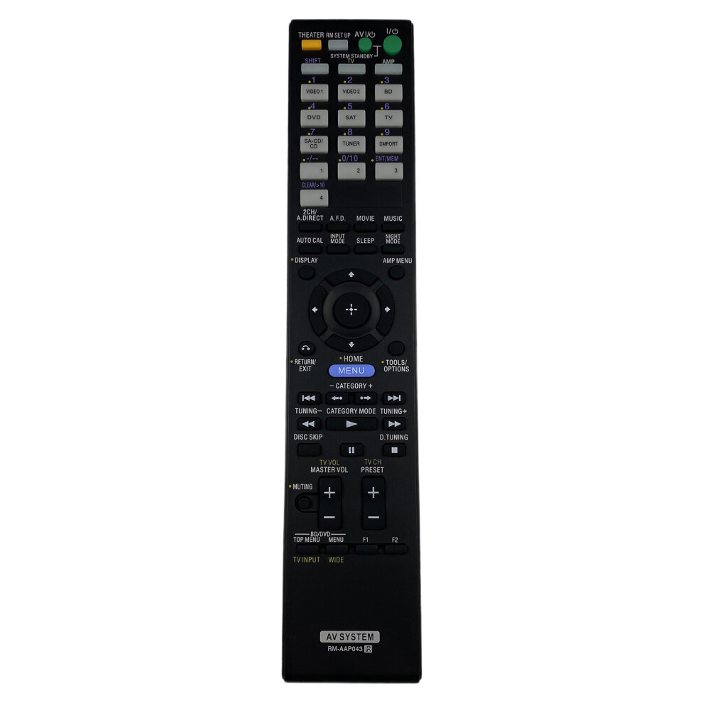 Remote Control Abs Construction Portable Ergonomic Replacement Remote 7695001170604