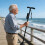 Simple Transport Extending Walking Aid Including double holds And Motion Absorption 6