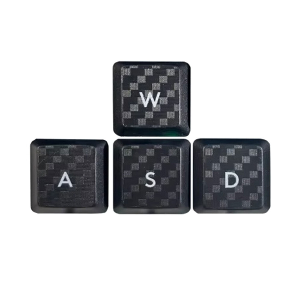 Reliabled Textured Keycap Set Showcasing Carbonfibered Textured For G813 G913 Wasd Black 7695001170857