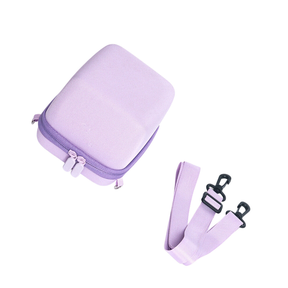 Impact Resistant Protective Camera Bag Carrying Case Storage Bags Eva Texture Purple 7695001243964