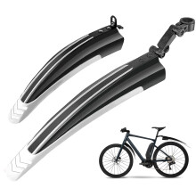 Ledeak Bike Mudguard Set, Portable Adjustable Road Mountain Bike