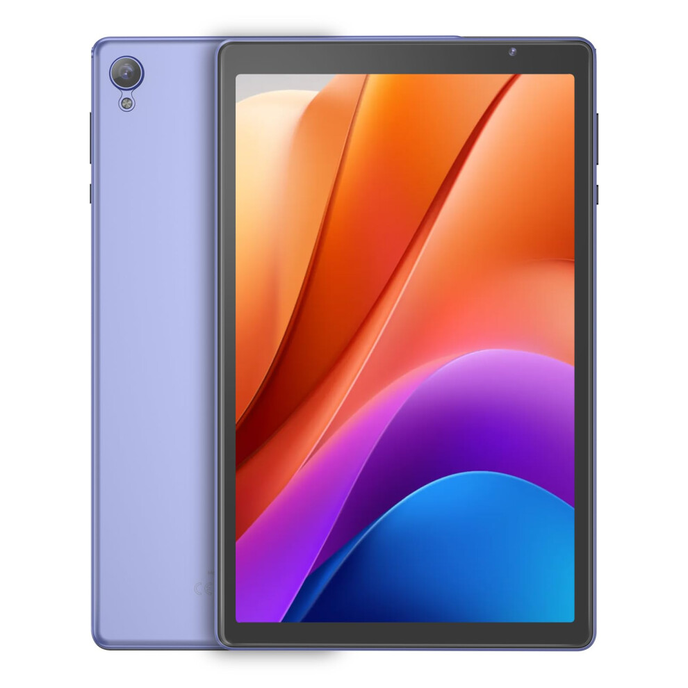 Vasoun 10 Inch Tablet,Tablet Pc Android 14 With 4Gb(2+2Gb Expand) Ram 32Gb Rom,6000Mah Battery,1280 * 800 Ips,Dual Speaker,Dual Cameras,Type C, Purple 5008360215763