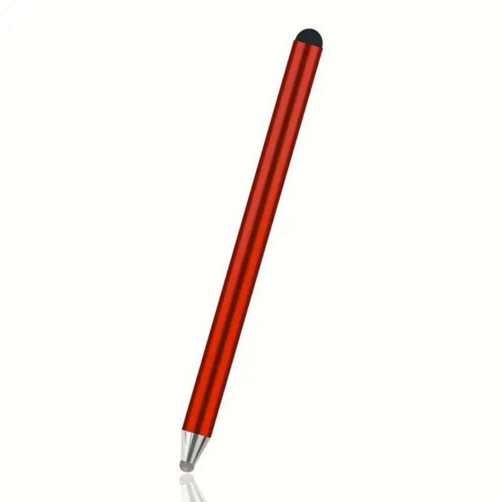 Universal Capacitive Styluses Pen Metal Body High Sensitivity For Office School Red 7695001211222