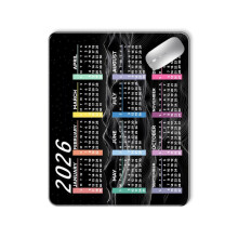 Large Mouse Pad Multifunction Desk Mat 2026 Full Calendar Nonslip Locked Edges F370