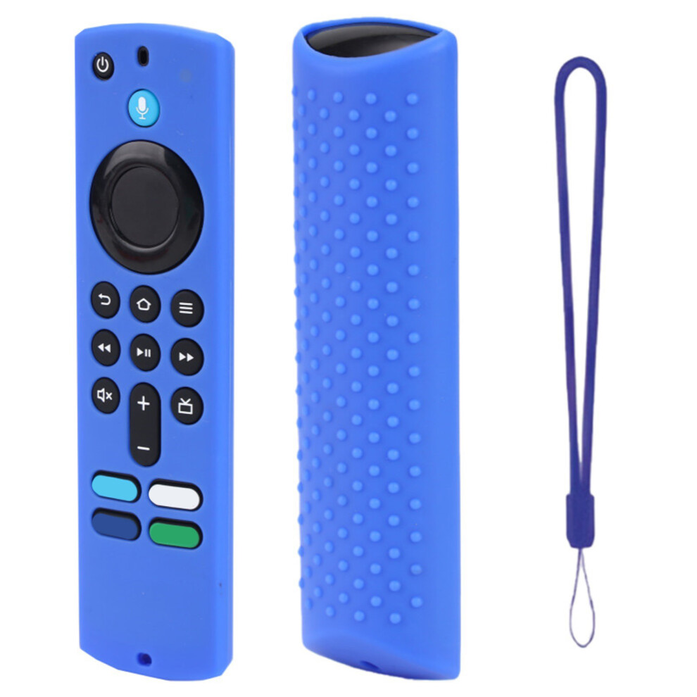 Shockproof Silicone Cover For Tv Stick 3Rd Gen/4K Remote Glowing In Case Dark/Blue 7695001180436