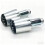 Quick Install Aluminum Motorcycle Grip Plugs Universal Design No Tool Needed Blue 8