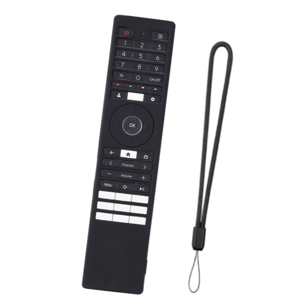 Silicone Remote Case Shock Absorbing Structure Ergonomic Texture For Erf3a98t Black 7695001202749