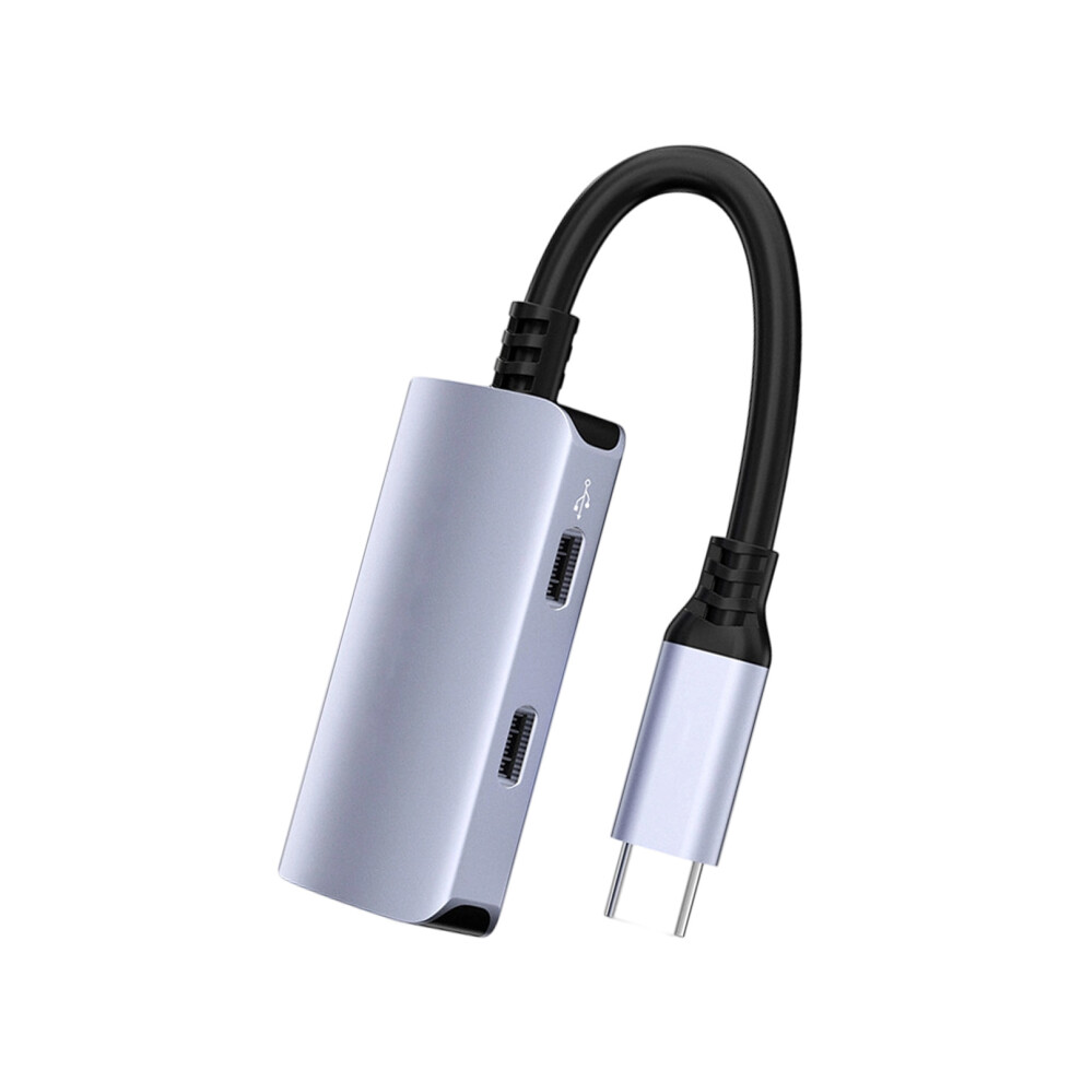 Durability Type C Hub Aluminum Usb C Adapters 4K Video Output Usb Data Port Usb C 7695001218146