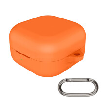 Earphone Protective Case Flexible Cover Multiple Color Option for Buds 4/4P Orange
