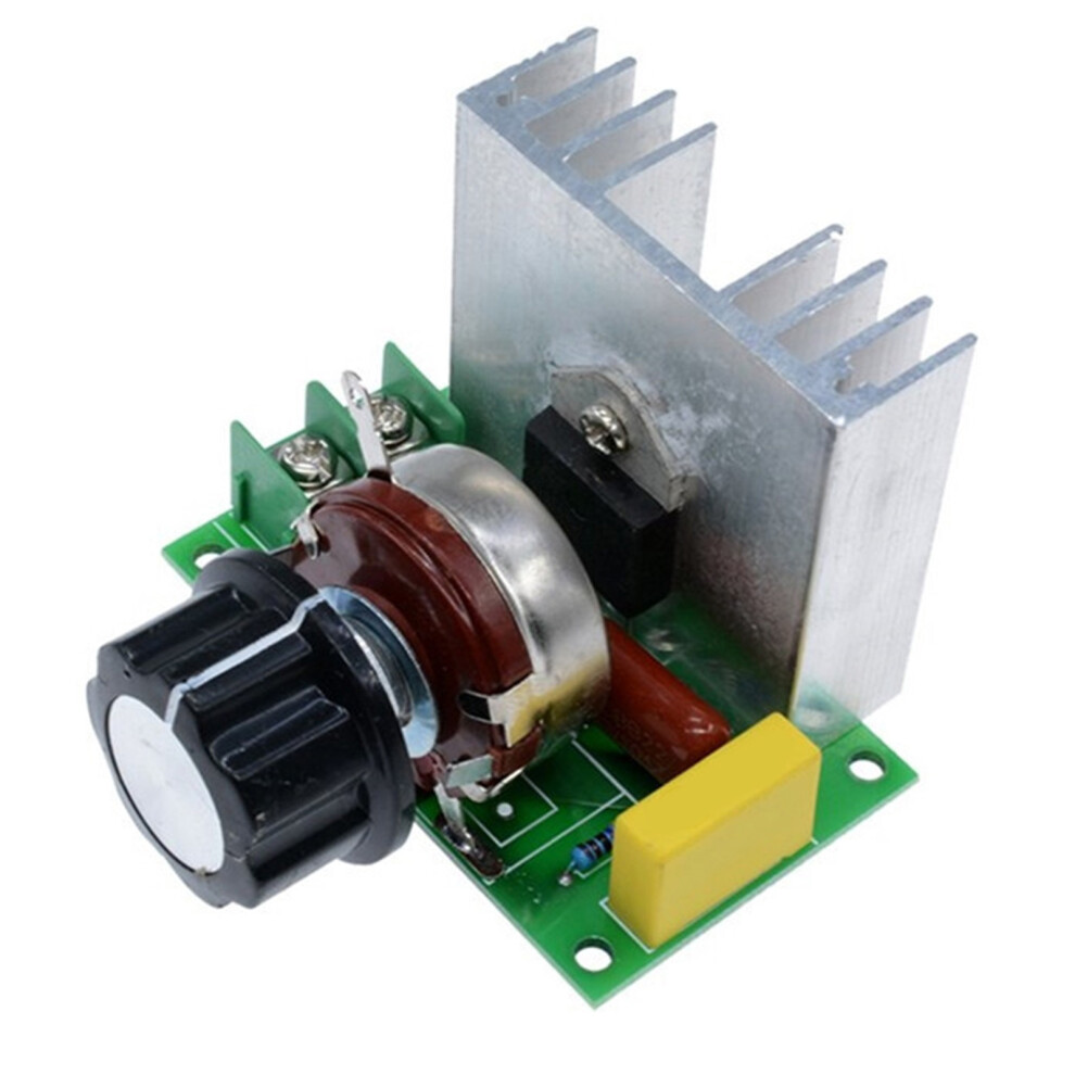 4000W 220V Scr Motor Speed Controller Dimmers Dimming Switcher Electric Voltage 7695001199292