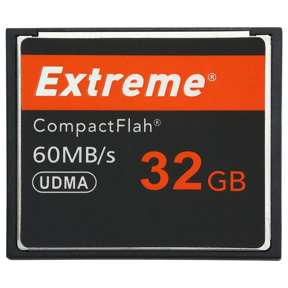 Extreme 32Gb Compact Flash Memory Card, Original Cf Card For Professional Photographer, Videographer, Enthusiast 5000969261196