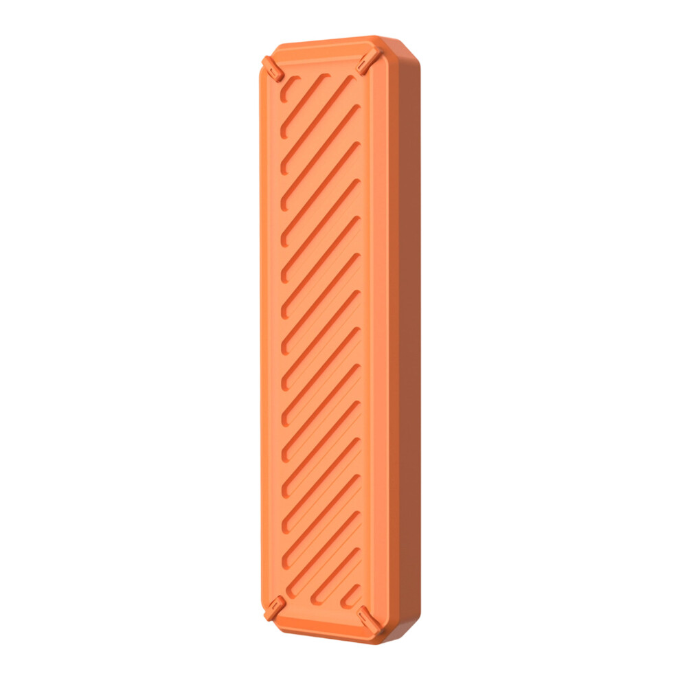 Antislip Silicone Case For Tv 4K 2021/2020 Remote Shockproof Protections Cover Tangerine 7695001214117