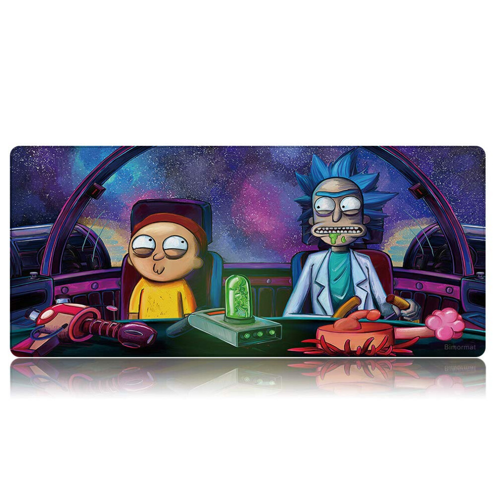 Bimormat Extended Gaming Mouse Pad,Xxl 900X400mm Large Mouse Mat With Stitched Edges Keyboard Personalized Mousepads Non-Slip Water-Resistant Rubber 5002237738256