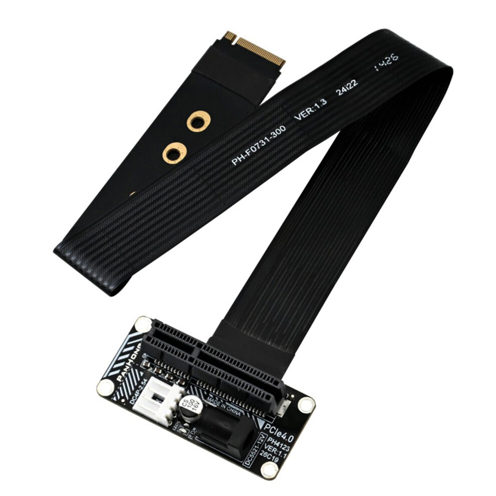 M.2 Pcie To Pcie4.0 4X Graphics Card Expansion Adapters For Desktop And Laptop Ph4123a 30 7695001155496