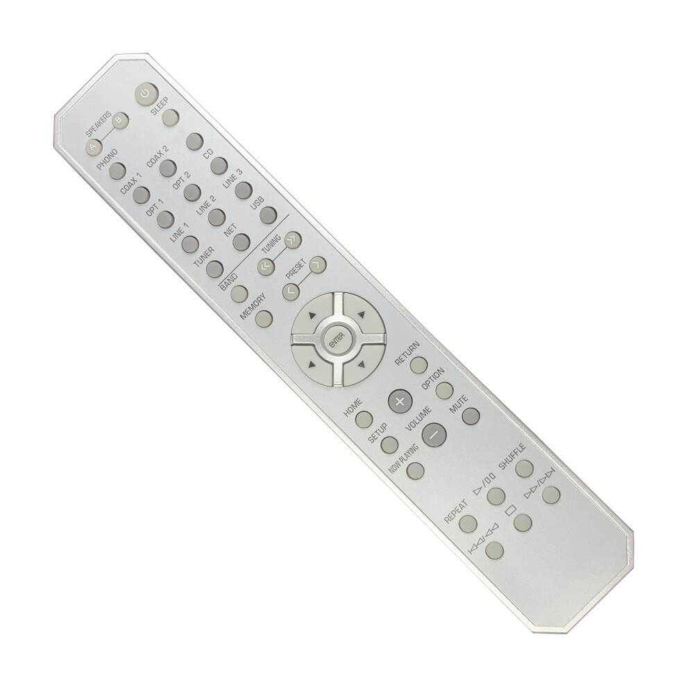 Remote Control Featuring Wide Device Compatibility Ergonomic For Rax37 Receiver White 7695001185684