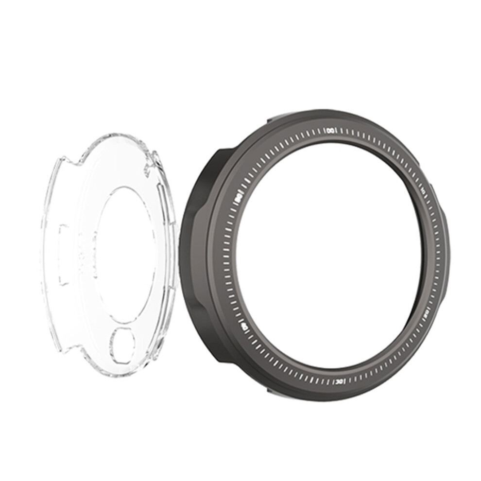 Modern Metallic Smartwatch Housing Anti Corrosion Coating Hassle Less Snap On Dark/Gray 7695001192316