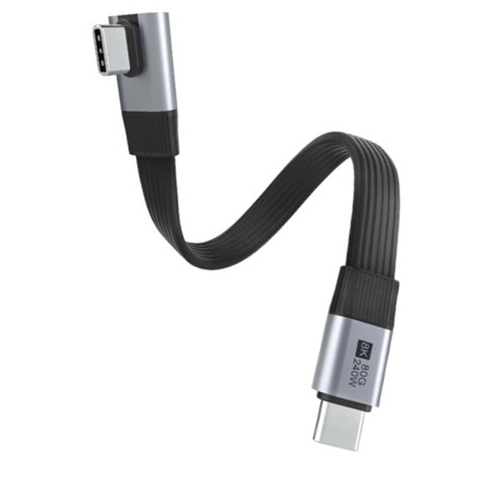 Highly Speed Usb C Cable Supports 80Gbps Data Transfer Pd240w Power Delivery 20Cm C 7695001164672