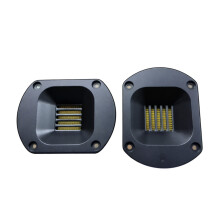 1 Pair 74mm Heil Edges Cut Ribbon Tweeter Air Motion Audios Loudspeaker 4/8ohm 8 ohms