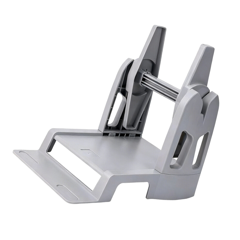External Rolls Label Paper Holder Paper Holder For Desktop Label Printer Large Grey 7695001243841