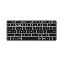 Satechi Slim X1 Bluetooth Wireless Keyboard, US QWERTY Layout, Backlit Multi-Device Design for MacBook Air & Pro M5 M4, Mac Mini, iPad Air & Pro, iMa