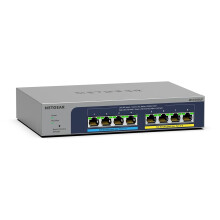 NETGEAR 8 Port Multi Gigabit PoE Switch (MS108EUP) | Managed 2.5GB Switch | 8 x 1GB/2.5GB | 4x PoE++ / 4x Ultra60++ @ 230W | Desktop or Rackmount