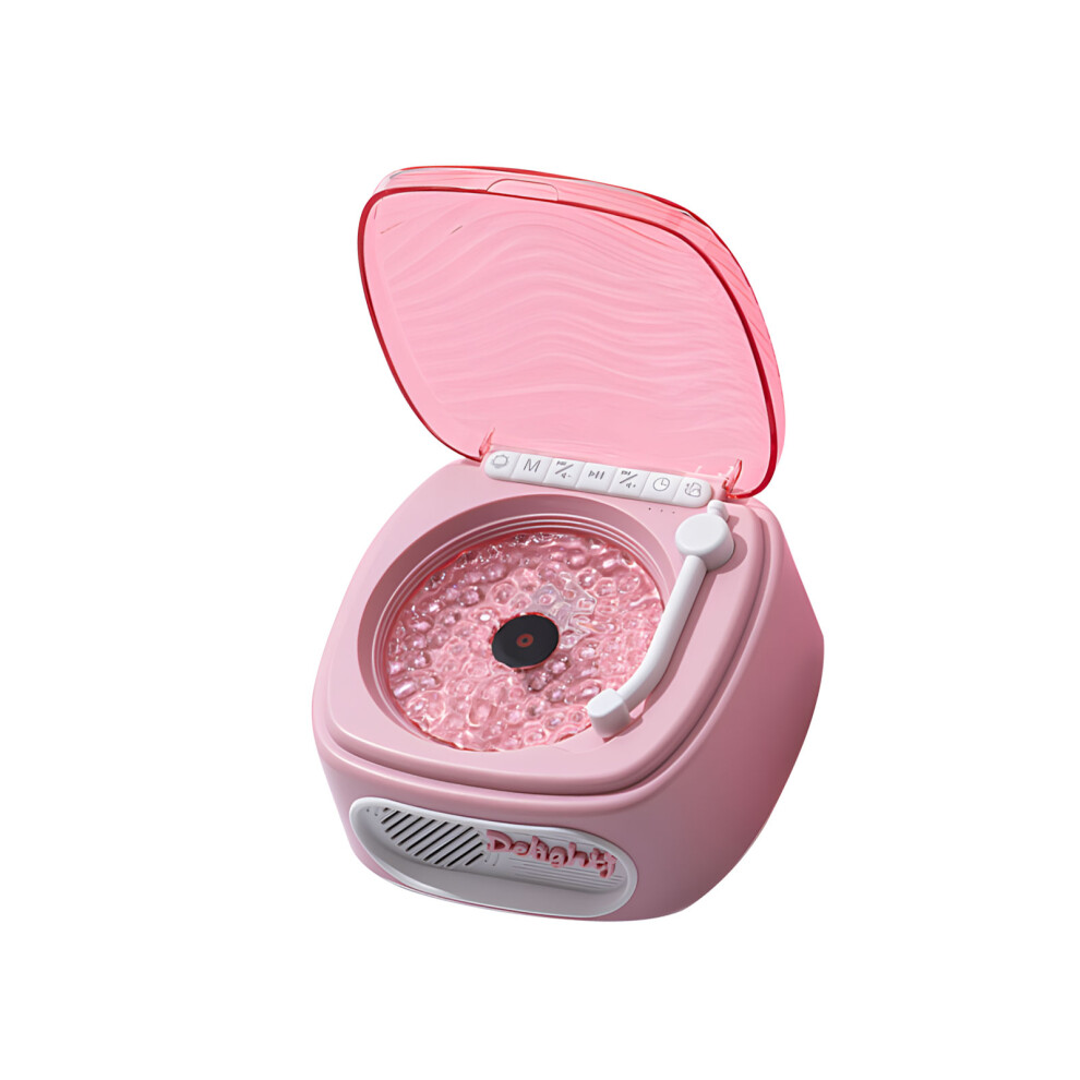 Speaker Offering Retro Design And Four Input Mode For Enhances Experience Pink 7695001237109