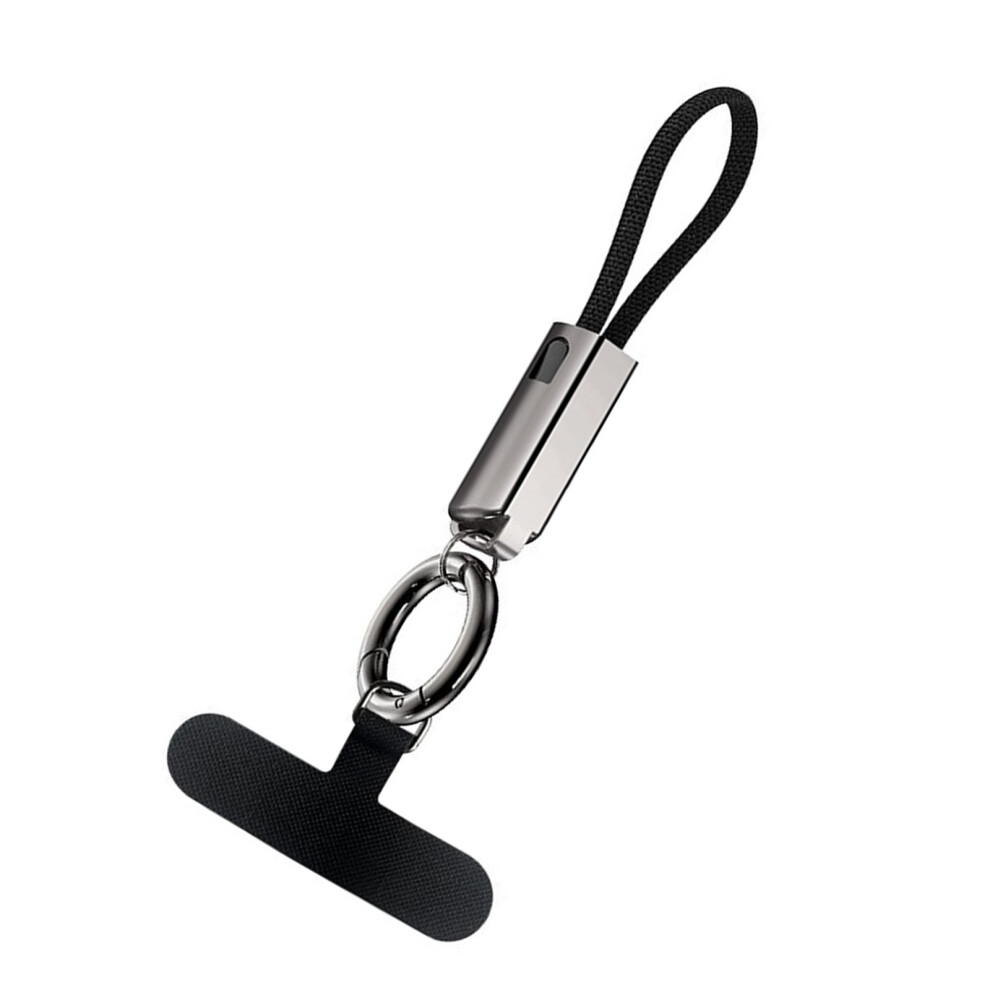 Pd65w Fast Charging Usb Type C To Type C Cable 16Cm Short With Optional And Buckle Black 7695001192361