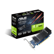 ASUS GeForce GT 1030 2GB GDDR5 low profile graphics card for silent HTPC build (with I/O port brackets)