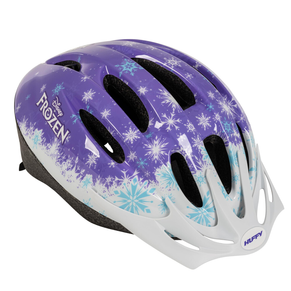 Photos - Bike Helmet Huffy Disney Frozen Girls  - Official Snowflake Design 